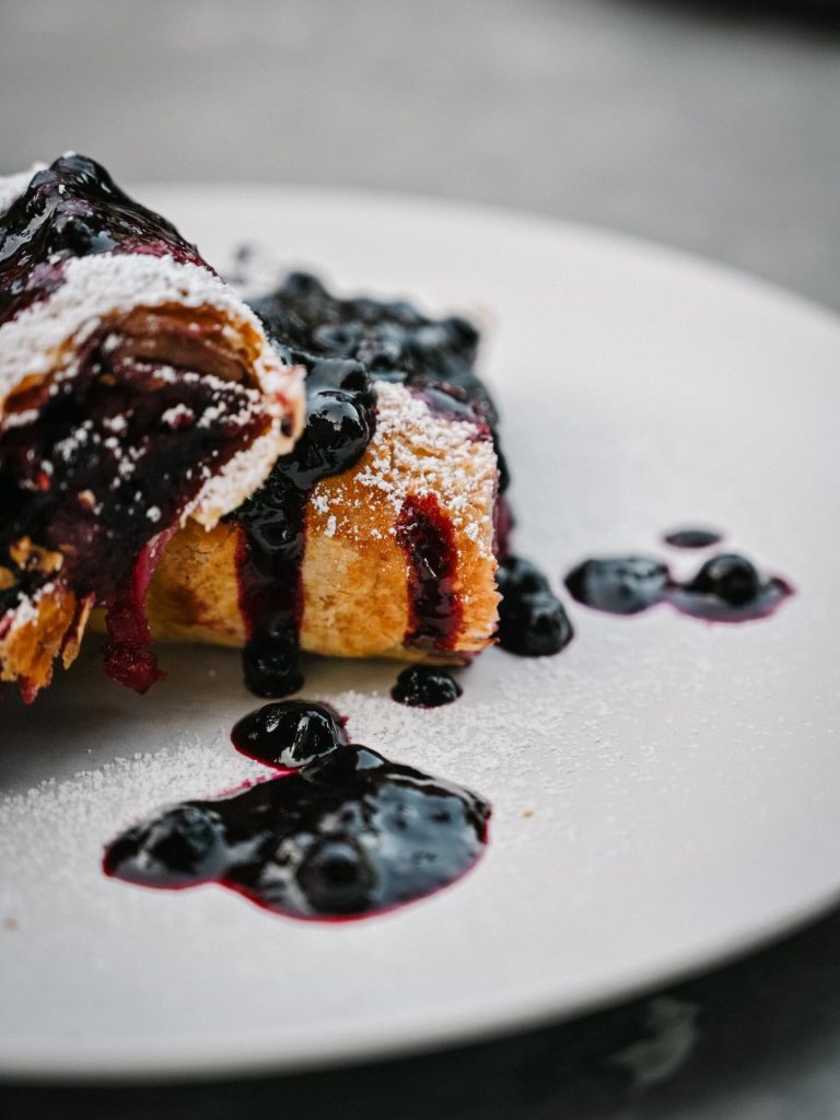 Blueberry strudel Gorski kotar