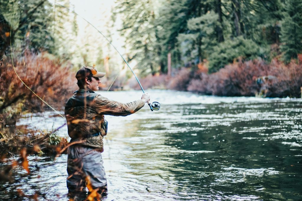 River fishing